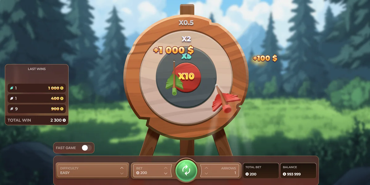 Forest Arrow Dynamic Animation System